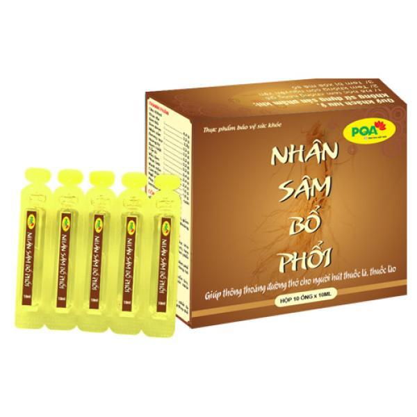 MTA NHÂN SÂM BỔ PHỔI (dạng ống)
